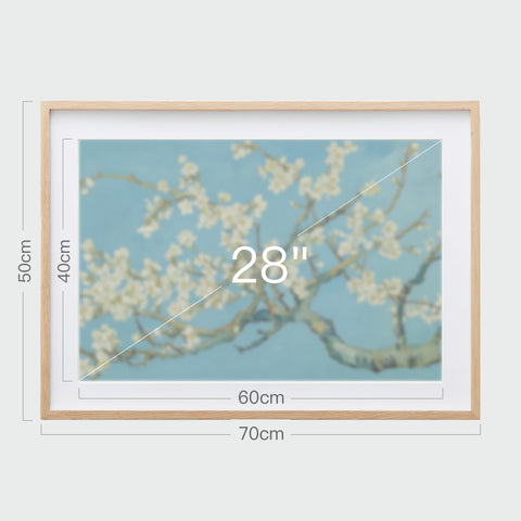 梵谷杏花盛開 60x40cm + 50x70cm